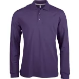 ka243-Bluza-polo-adult-barbat-Kariban-Pique-Purple