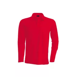 ka243-Bluza-polo-adult-barbat-Kariban-Pique-Red