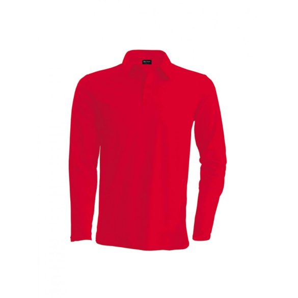 ka243-Bluza-polo-adult-barbat-Kariban-Pique-Red