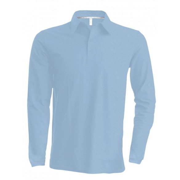ka243-Bluza-polo-adult-barbat-Kariban-Pique-Sky-Blue