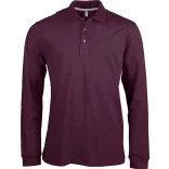 ka243-Bluza-polo-adult-barbat-Kariban-Pique-Wine