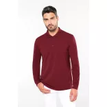 ka243-Bluza-polo-adult-barbat-Kariban-Pique-Wine