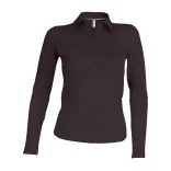 ka244-Bluza-polo-adult-dama-Kariban-Pique-Chocolate