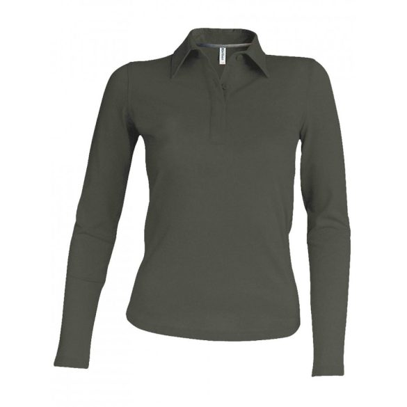 ka244-Bluza-polo-adult-dama-Kariban-Pique-Dark-Khaki