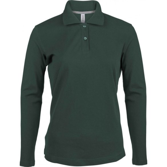 ka244-Bluza-polo-adult-dama-Kariban-Pique-Forest-Green