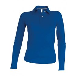 ka244-Bluza-polo-adult-dama-Kariban-Pique-Light-Royal-Blue