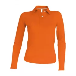 ka244-Bluza-polo-adult-dama-Kariban-Pique-Orange