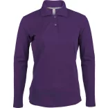 ka244-Bluza-polo-adult-dama-Kariban-Pique-Purple