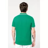 ka250-Tricou-polo-adult-barbat-Kariban-Light-Royal-Blue/Yellow/White
