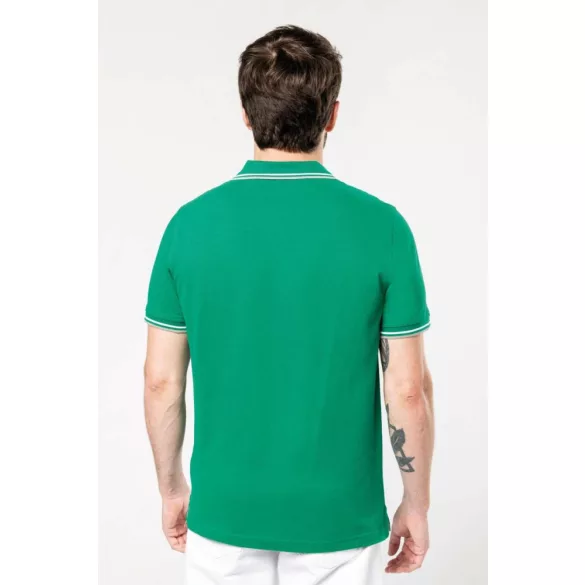 ka250-Tricou-polo-adult-barbat-Kariban-Navy/Red/White