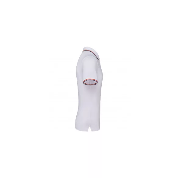 ka250-Tricou-polo-adult-barbat-Kariban-White/Navy/Red