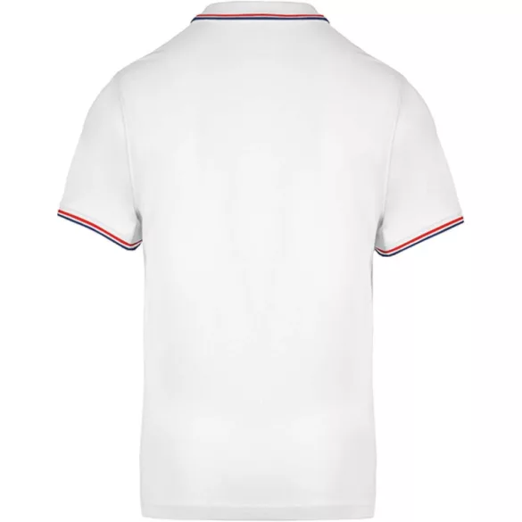 ka250-Tricou-polo-adult-barbat-Kariban-White/Navy/Red