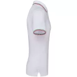 ka250 - Tricou polo adult barbat Kariban Pique  [White/Red/Green]