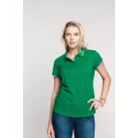 ka251-Tricou-polo-adult-dama-Kariban-Kelly-Green/Light-Grey/White