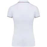 ka251 - Tricou polo adult dama Kariban Pique  [White/Red/Green]