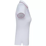 ka251 - Tricou polo adult dama Kariban Pique  [White/Red/Green]