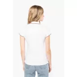 ka251 - Tricou polo adult dama Kariban Pique  [White/Red/Green]