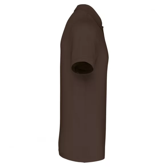 ka254 - Tricou polo adult barbat Kariban Pique [Chocolate]