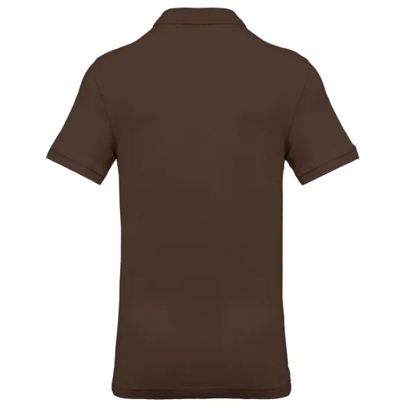 ka254 - Tricou polo adult barbat Kariban Pique [Chocolate]