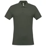 ka254 - Tricou polo adult barbat Kariban Pique [Dark Khaki]