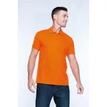 ka254-Tricou-polo-adult-barbat-Kariban-Pique-Orange