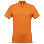 ka254-Tricou-polo-adult-barbat-Kariban-Pique-Orange