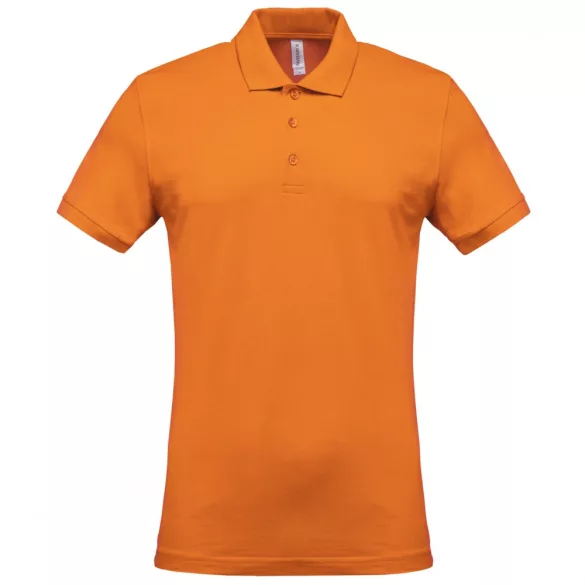 ka254-Tricou-polo-adult-barbat-Kariban-Pique-Orange