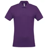 ka254 - Tricou polo adult barbat Kariban Pique [Purple]