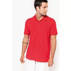 ka254-Tricou-polo-adult-barbat-Kariban-Pique-Red
