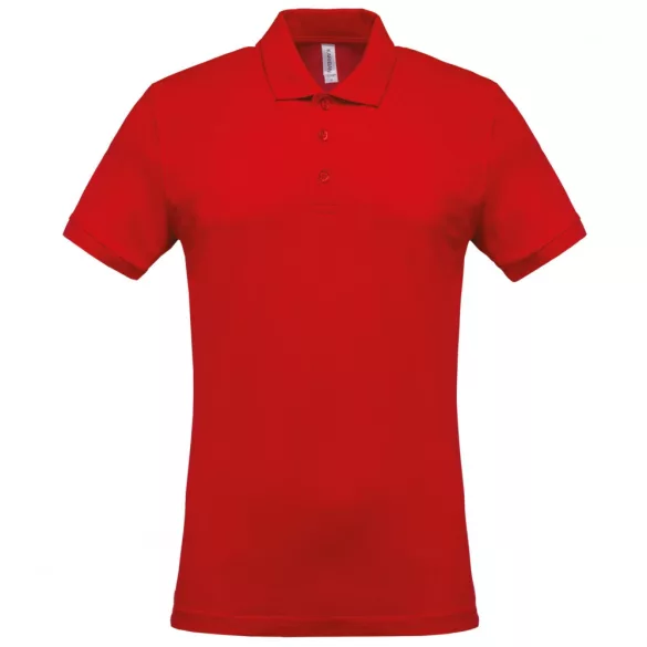 ka254-Tricou-polo-adult-barbat-Kariban-Pique-Red