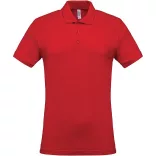 ka254-Tricou-polo-adult-barbat-Kariban-Pique-Red
