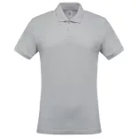 ka254 - Tricou polo adult barbat Kariban Pique [Snow Grey]