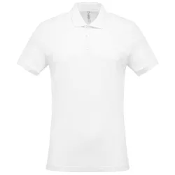 ka254_11 - Tricou polo adult barbat Kariban Pique [White]