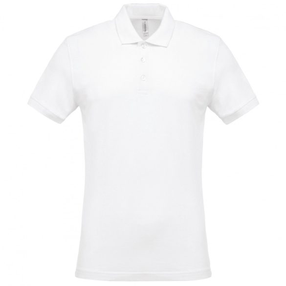 ka254_11 - Tricou polo adult barbat Kariban Pique [White]