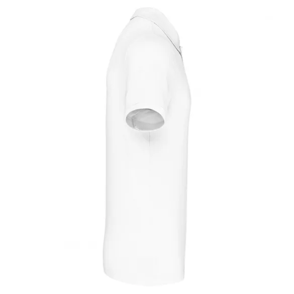 ka254 - Tricou polo adult barbat Kariban Pique [White]