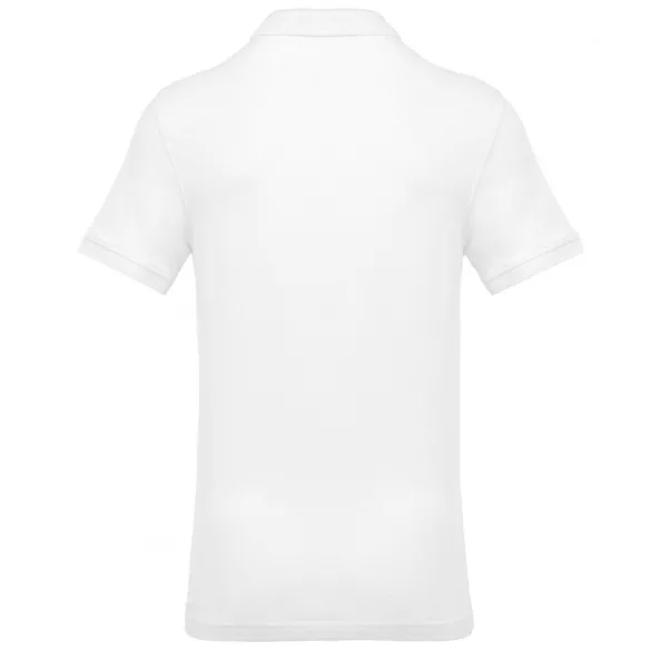 ka254 - Tricou polo adult barbat Kariban Pique [White]