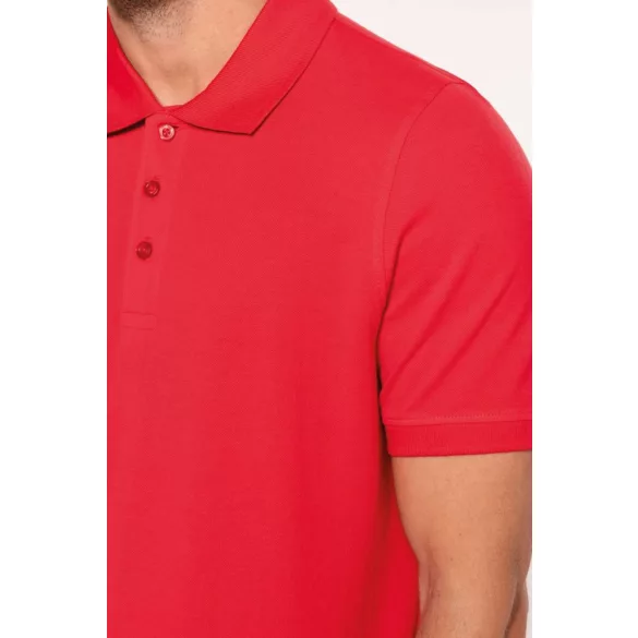 ka254 - Tricou polo adult barbat Kariban Pique [White]