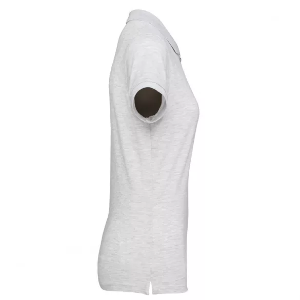 ka255 - Tricou polo adult dama - KARIBAN PIQUE [Ash Heather]