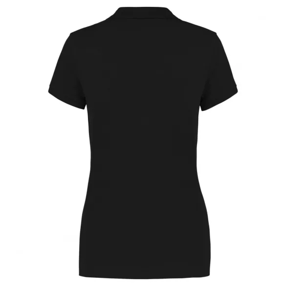 ka255-Tricou-polo-adult-dama-Kariban-Pique-Black