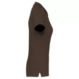 ka255 - Tricou polo adult dama - KARIBAN PIQUE [Chocolate]