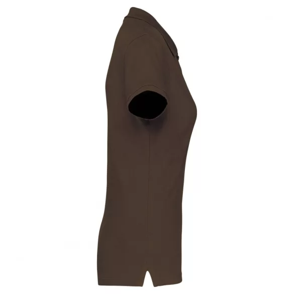 ka255 - Tricou polo adult dama - KARIBAN PIQUE [Chocolate]