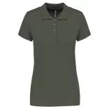 ka255 - Tricou polo adult dama - KARIBAN PIQUE [Dark Khaki]