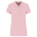 ka255 - Tricou polo adult dama - KARIBAN PIQUE [Pale Pink]