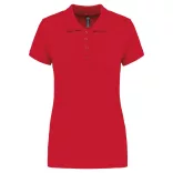 ka255-Tricou-polo-adult-dama-Kariban-Pique-Red