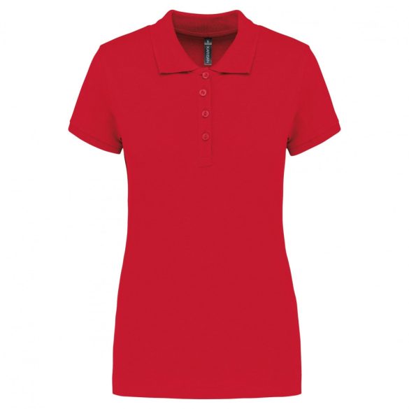 ka255-Tricou-polo-adult-dama-Kariban-Pique-Red