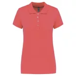 ka255 - Tricou polo adult dama - KARIBAN PIQUE [True Coral]