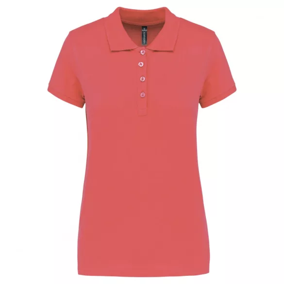 ka255 - Tricou polo adult dama - KARIBAN PIQUE [True Coral]