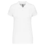 ka255 - Tricou polo adult dama - KARIBAN PIQUE [White]