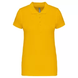 ka255-Tricou-polo-adult-dama-Kariban-Pique-Yellow