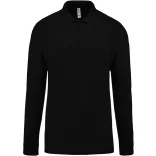 ka256-Bluza-polo-adult-barbat-Kariban-Pique-Black